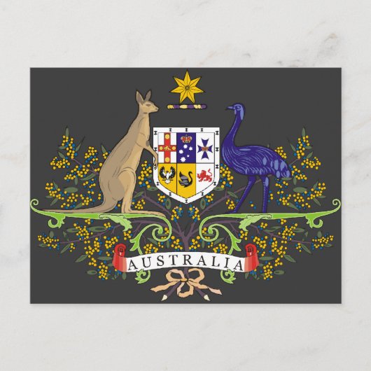 Australië, Australië Briefkaart (Voorkant)