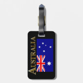 AUSTRALIË BAGAGELABEL (Achterkant verticaal)