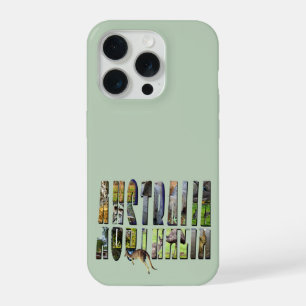 Australië Beeldlogo Gemaakt Met Wilde Dieren, iPhone 15 Pro Hoesje