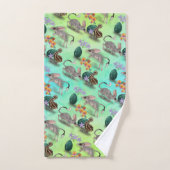 Australie Bilby de Pâques avec Emu & Egg (Serviette à main)