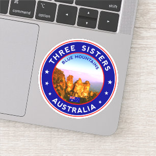 Australië, Blue Mountains, drie zussen Sticker