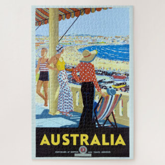 AUSTRALIË BONDI BEACH TRAVEL POTER Jigzaag P. Legpuzzel
