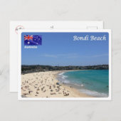 Australië - Bondi - Briefkaart (Voorkant / Achterkant)