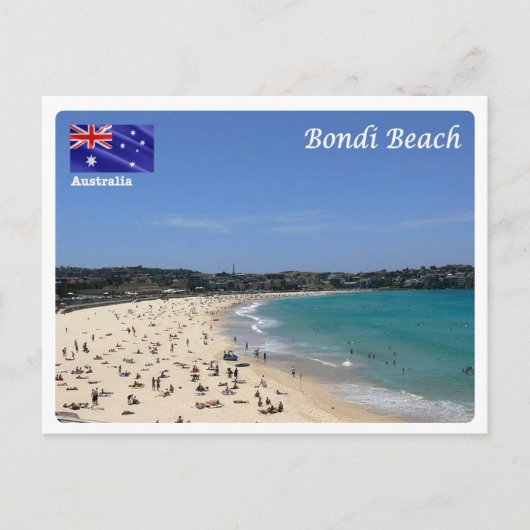 Australië - Bondi - Briefkaart (Voorkant)