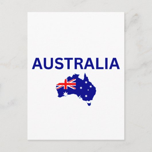 Australië Briefkaart (Voorkant)