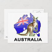 Australië Briefkaart (Voorkant / Achterkant)
