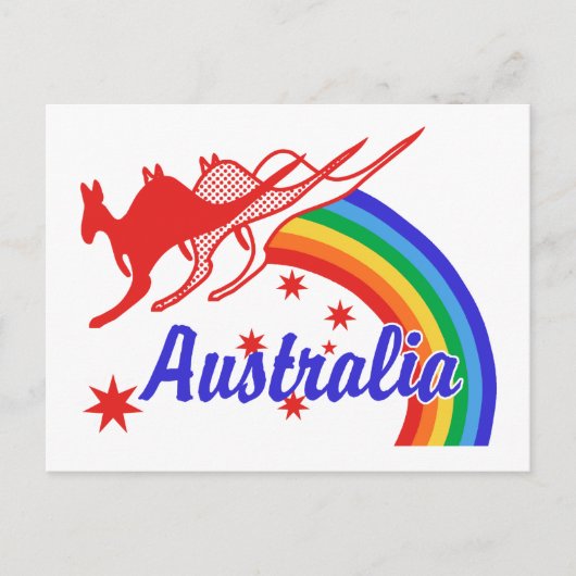 Australië Briefkaart (Voorkant)