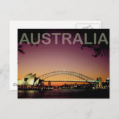 Australië Briefkaart (Voorkant / Achterkant)