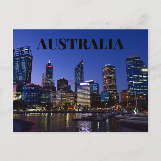 Australië Briefkaart (Voorkant)