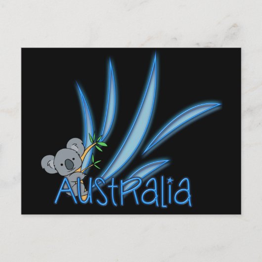 Australië Briefkaart (Voorkant)