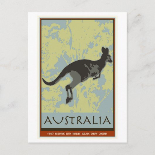 Australië Briefkaart (Voorkant)