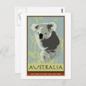 Australië Briefkaart (Voorkant / Achterkant)