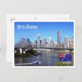Australië - Brisbane - Briefkaart (Voorkant / Achterkant)