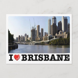 Australië - Brisbane - I Love - Briefkaart