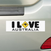 Australië | Bumpersticker (Op auto)