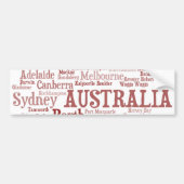 AUSTRALIË Bumpersticker (Voorkant)