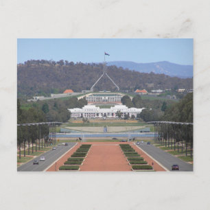 Australië - Canberra - Oud & Nieuw parlementsgebou Briefkaart