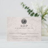 Australie Carte RSVP de mariage de passeport (Debout devant)