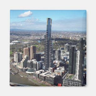 Australië: Cityscape Melbourne Magneet