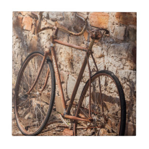 Australië, Clare Valley, Sevenhill, oude fiets Tegeltje
