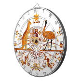 Australië COA Brown Dartbord (Voorkant Rechts)