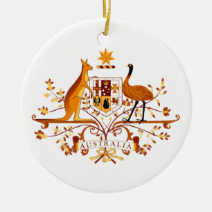 Australië COA Brown Keramisch Ornament