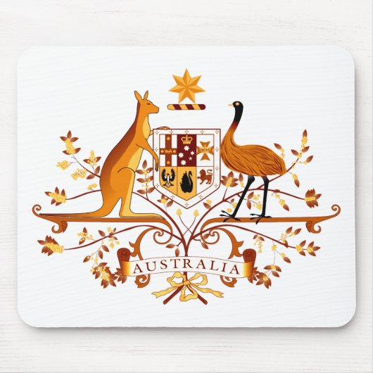 Australië COA Brown Muismat (Voorkant)