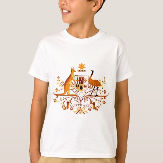 Australië COA Brown T-shirt (Voorkant)