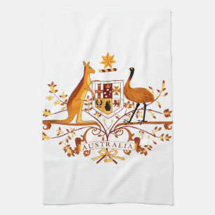 Australië COA Brown Theedoek