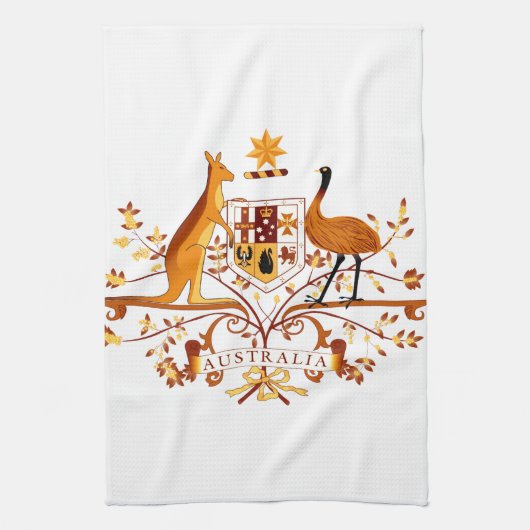 Australië COA Brown Theedoek (Verticaal)