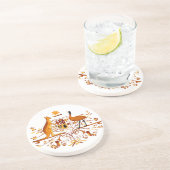 Australië COA Brown Zandsteen Onderzetter (Zijkant)