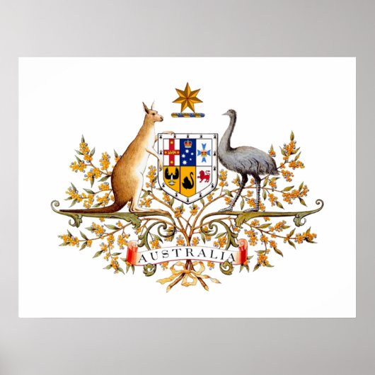 Australië - COA Poster (Voorkant)