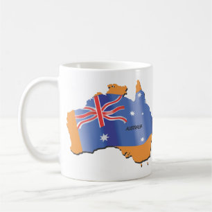 Australië Continent Koffiemok