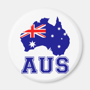 Australië Continent Magneet