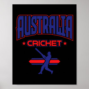 Australië Cricket 1  Poster