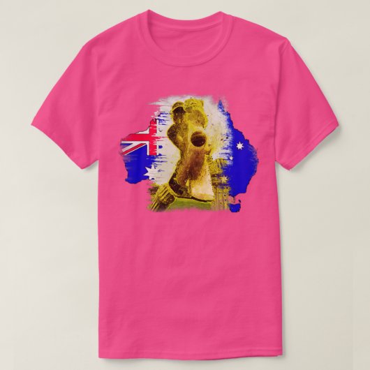 Australië cricket 3 t-shirt (Design voorkant)