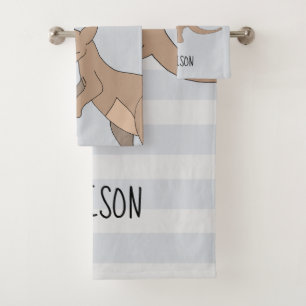 Australie Cute Kangaroo Doodle and Name Kids