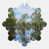 Australië De rivier Murray, Ornament Kaart (Achterkant)