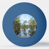 Australië De rivier Murray, Pingpongballen (Achterkant)