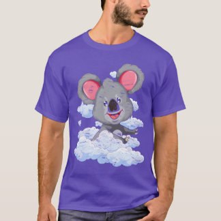 Australië dier dierentuin dier geschenk wolken koa t-shirt