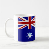 Australie Drapeau Chrome café Mug (Gauche)