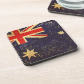 Australie Drapeau Dessous de verre de conception V (Côté gauche)