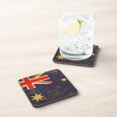 Australie Drapeau Dessous de verre de conception V (Côté Droit)