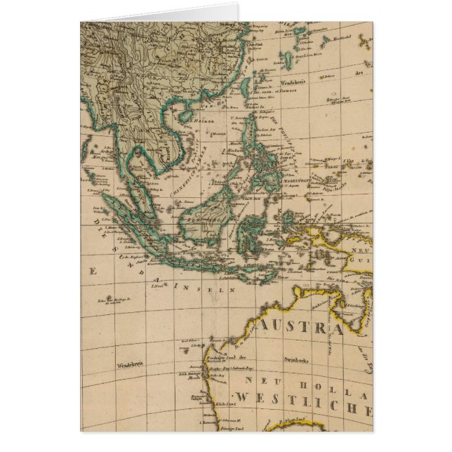 Australië en Azië (Voorkant)