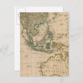 Australië en Azië Briefkaart (Voorkant / Achterkant)
