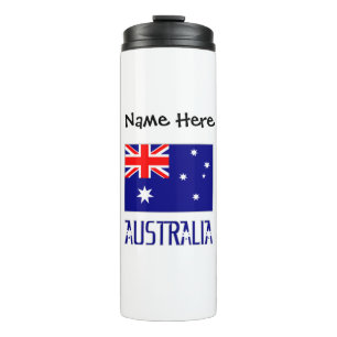 Australië en de Australische vlag Persoonlijk  Thermosbeker