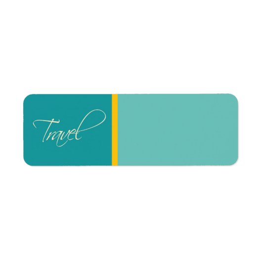 Australie : étiquette d'adresse de retour (Devant)