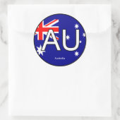 Australië Euro Sticker (Tas)