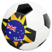 Australie Football & drapeau australien / BANG (3/4)