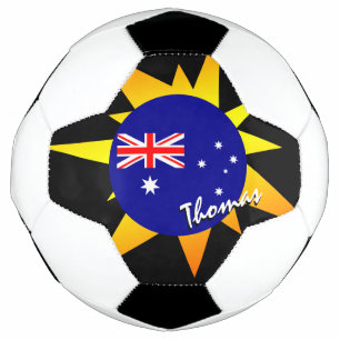Australie Football & drapeau australien / BANG